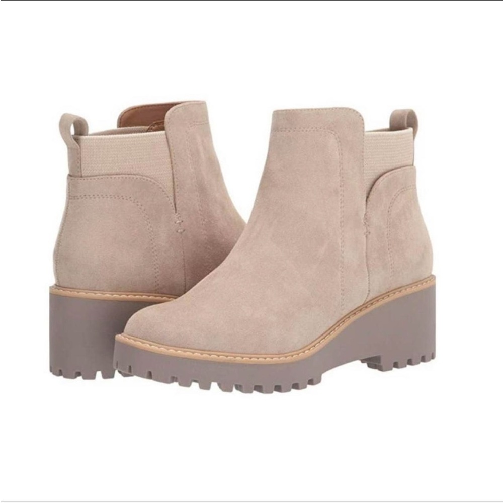 DV by Dolce Vita Beige Ankle Booties